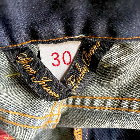 Lucky Brand, dark blue, straight leg, Jeans, size 30” x 30” - Picture 4 of 6